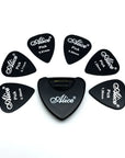 6 Guitar Picks + 1 Holder Case