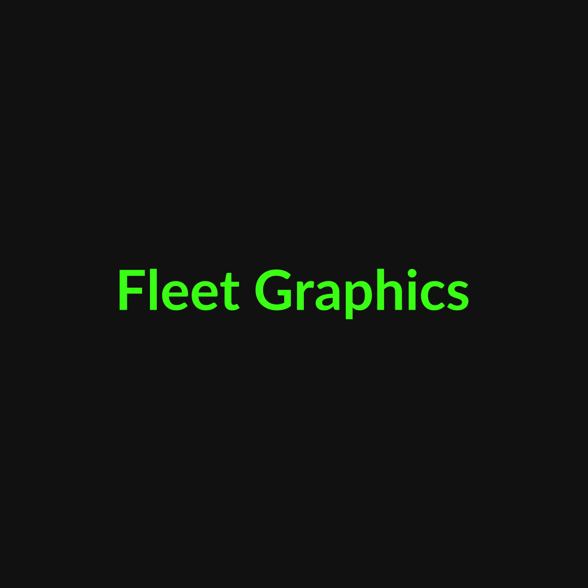 Fleet Graphics - TDG Centerville