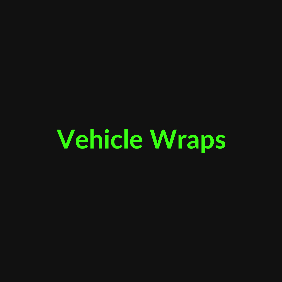 Vehicle Wraps - TDG Centerville