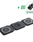 3 in 1 Magnetic Wireless Charger Pad