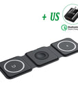 3 in 1 Magnetic Wireless Charger Pad