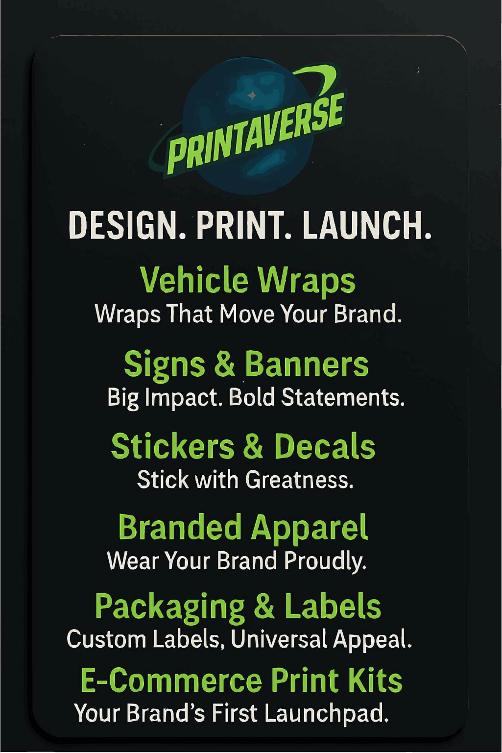 Business Cards 3.5x2