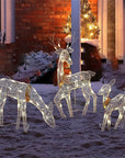 Christmas Iron Deer LED Light