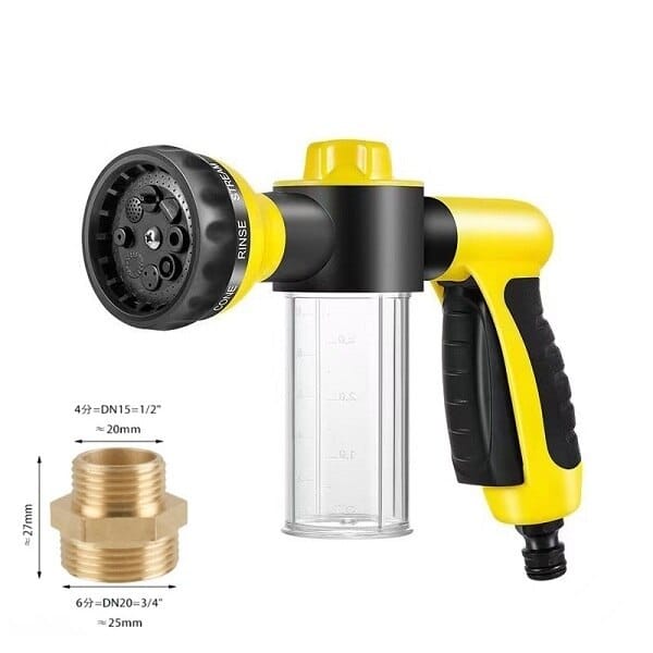 High-Pressure Pet Shower Gun