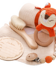 Baby Bundle Wooden Rattle Crochet