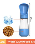 2in1 Portable Pet Water Bottle