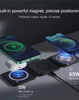 3 in 1 Magnetic Wireless Charger Pad