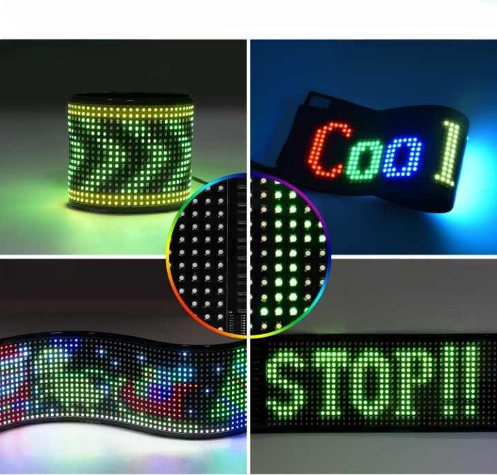 Addressable LED Text Animation